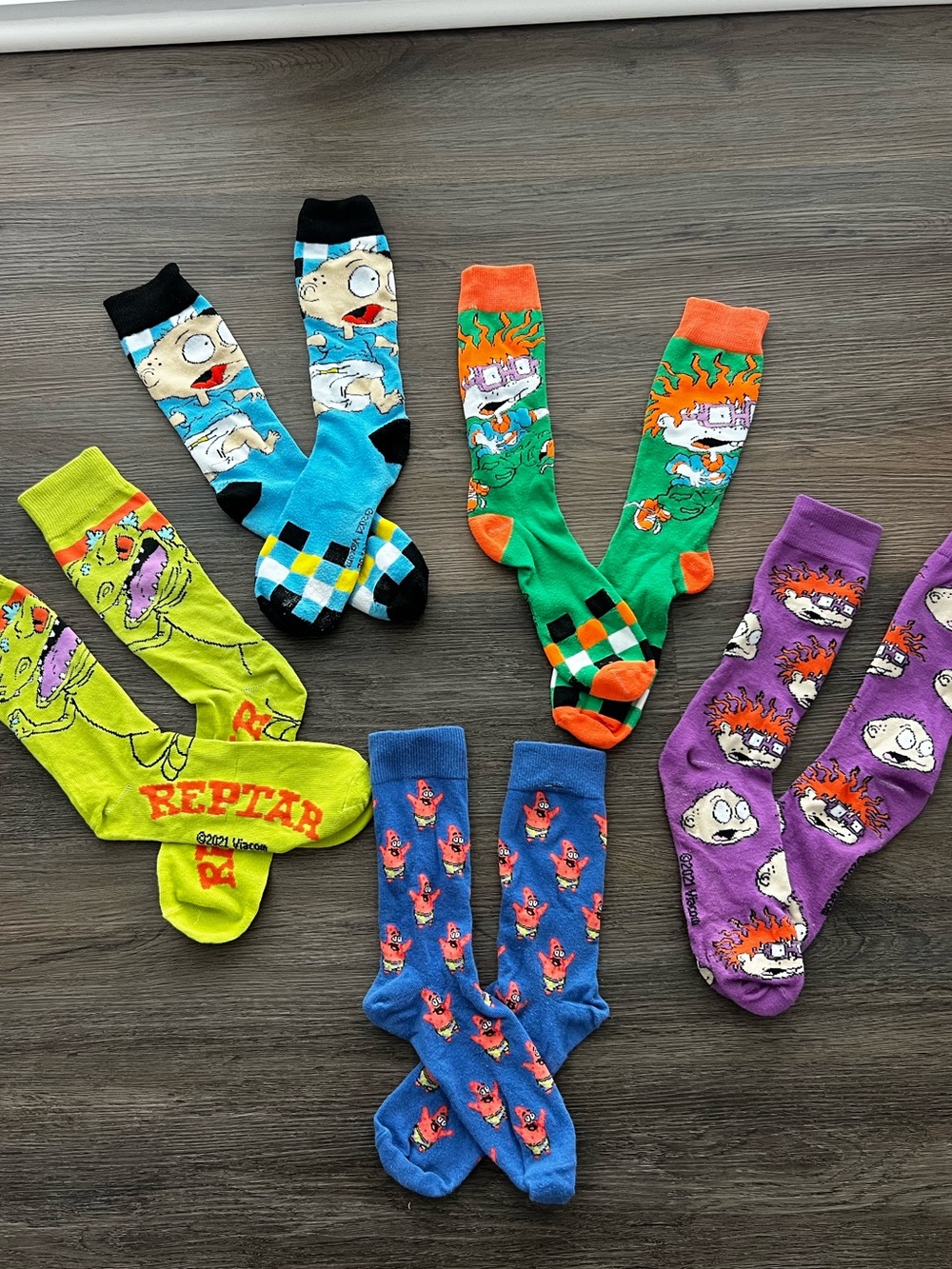 Rugrats Nickelodeon Socks